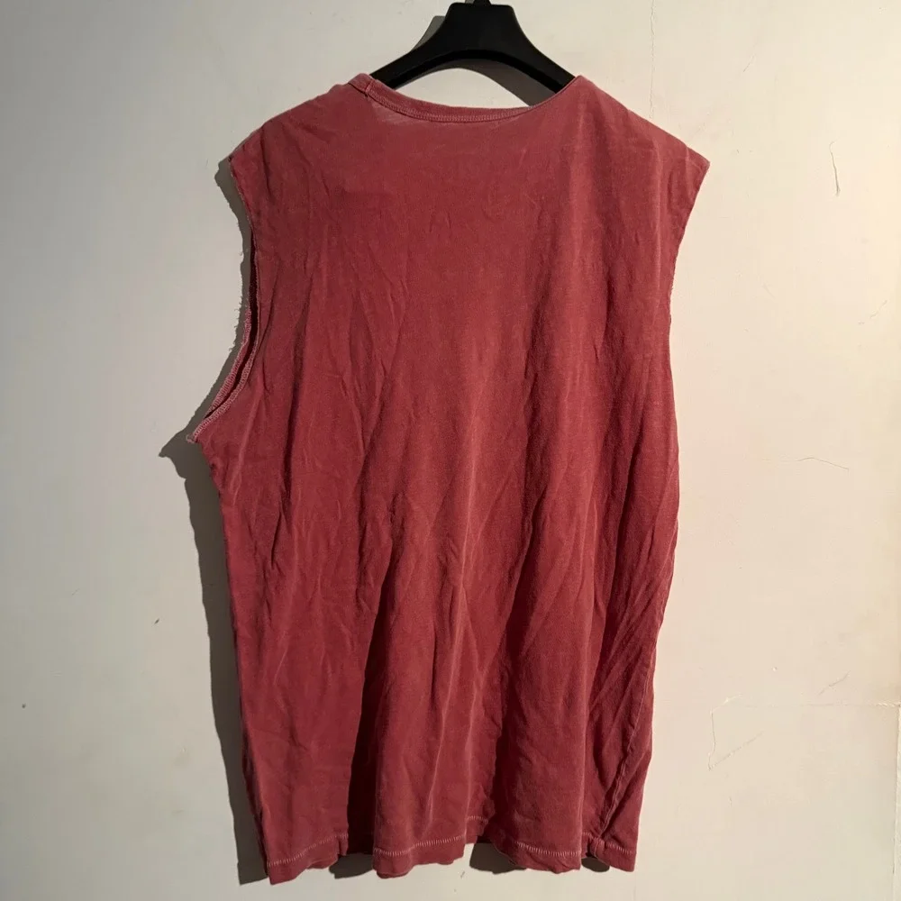 Lucky Brand Graphic Dont Feed The Hipster Mens Medium 100% Cotton Sleeveless - Picture 4 of 4